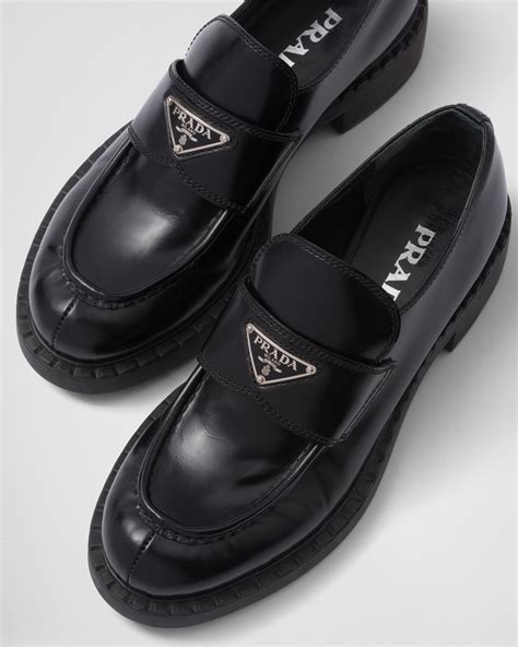 prada cracle loafers|loafers prada.